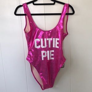 One piece swim suit